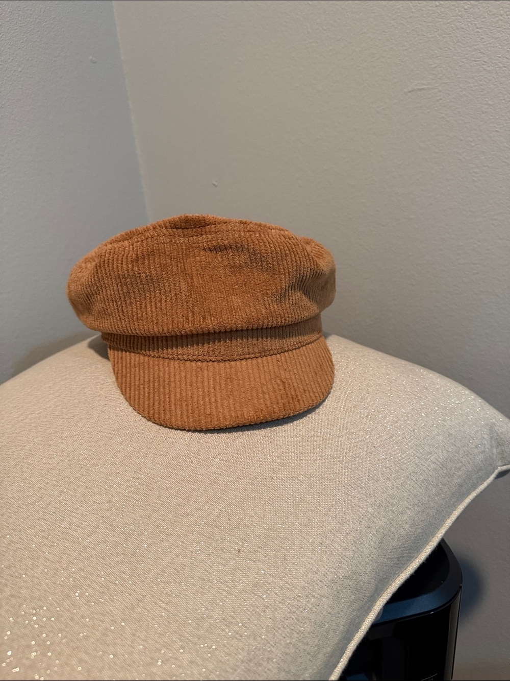 Wyeth by Todd Magill Tan Corduroy Baker Boy Cap